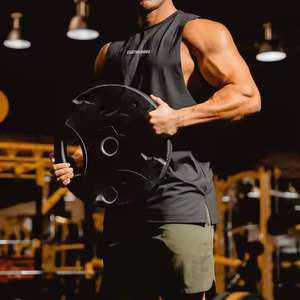 Nuevo Chaleco con logotipo personalizado para hombre, camiseta sin mangas, ropa de gimnasio, camisetas sin mangas para entrenamiento, chalecos personalizados para hombre - Product Image 4