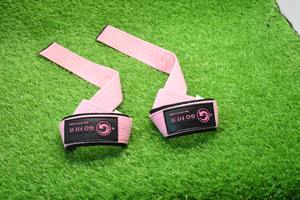 Sangle antidérapante réglable légère en forme de 8 pour haltères, musculation, haltérophilie, crossfit, kettlebell - Product Image 3