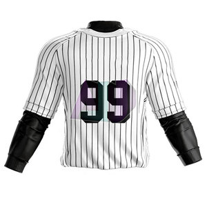 Uniforme de baseball d'équipe léger et respirant en 100 % polyester pour les entraînements, les matchs et les jours de match - Product Image 4