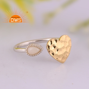 แหวนโอปอลอัญมณีโอปอลจากเอธิโอเปียธรรมชาติเงินสเตอร์ลิงเครื่องประดับแบบปรับได้สำหรับผู้หญิงของขวัญสำหรับผู้หญิง - Product Image 2