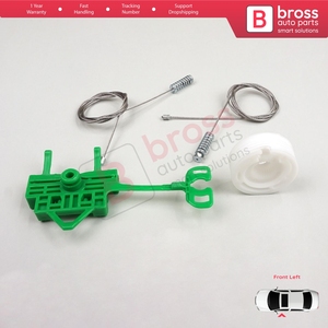 Juego de Reparación de Elevalunas Eléctrico BWR391, Puerta Delantera Izquierda para Linea 323 110 2007-2018 51892561 - Product Image 6