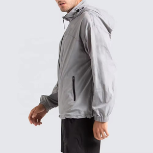New Design 2026 Wholesale Lightweight Waterproof Running <b>Jacket</b> Windbreaker <b>Workout</b> Sport <b>Jackets</b> for Men - Product Image 3