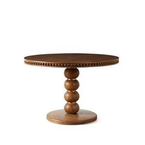 Soporte de madera para pasteles con pedestal para exhibición de pasteles de queso o tartas de frutas en cualquier mesa de postres - Product Image 3