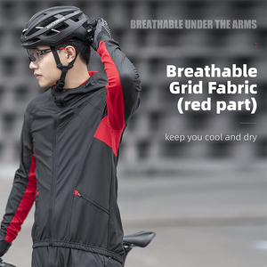 Veste d'extérieur pour hommes imperméable coupe-vent veste légère confortable et durable toutes saisons sport voyage veste respirante - Product Image 4