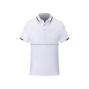 Alta calidad liso en blanco hombres Golf Polo cuello camiseta sublimación bordado Logo de talla grande hombres mujeres poliéster polos - Product Image 2