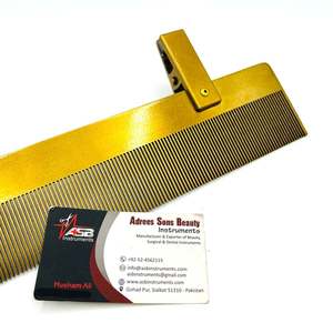 Support de perruque et d'extensions capillaires en acier inoxydable doré de qualité supérieure ASB avec logo personnalisé - Product Image 3