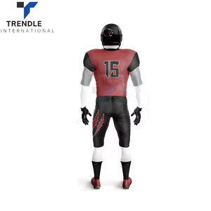Tenues de football américain imprimées par transfert thermique, axées sur la performance, 100 % polyester, personnalisables, vêtements d'entraînement - Product Image 3