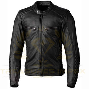Veste de course pour hommes de style vintage personnalisée vêtements de sport de moto en cuir XL de haute qualité pour l'équitation d'hiver à la mode - Product Image 1