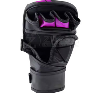 Gants de boxe hybrides en cuir personnalisables élégants nouveau style pour hommes en solde - Product Image 2