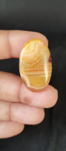 UDGEMS Cabochon en agate jaune naturelle de haute qualité du Botswana Mix Shape Toutes les tailles Bijoux en pierres précieuses de guérison pour pendentif et collier - Product Image 4