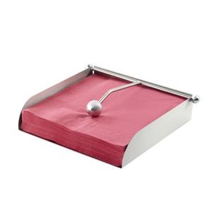 Porta Servilletas Moderno con Barra de Presión Segura, Base Estable, Fácil de Usar con una Sola Mano, Diseño Elegante para Bares, Cafeterías y Restaurantes - Product Image 4