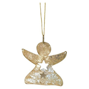 Adornos de árbol de Navidad hechos a mano de Color personalizado último diseño adornos colgantes decorativos Vintage suministros de decoración dorada - Product Image 4