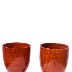 Magnifique Gobelet Traditionnel en Bois Sculpté sur Mesure – Vente en Gros, Décoration d'Intérieur, Cadeaux de Mariage et de Fêtes - Product Image 3