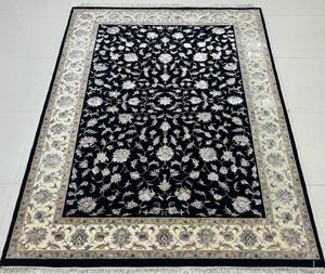 Elegant Handmade Black Hand <b>Tufted</b> <b>Rug</b> with Superior Soft Quality Carpet for Bedroom Office Living Room Modern Floor Decoration - Product Image 2