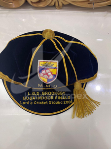 Casquette de rugby internationale en velours Casquette de rugby personnalisée Vente en gros Casquettes d'honneurs Fabricant et fournisseur - Product Image 4