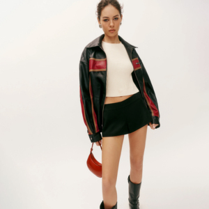 2024 nueva venta al por mayor 5XL chaqueta de piel de oveja de gran tamaño abrigo de alta calidad diseño personalizado bordado bolsillo decoración XL acolchado - Product Image 4