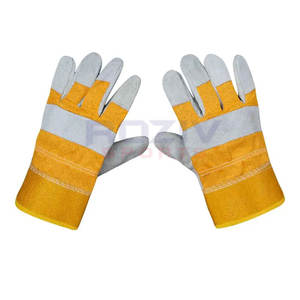 ถุงมือนิรภัยหนังคุณภาพพรีเมียมพร้อมสายรัดข้อมือกันลื่นและปรับได้สำหรับผู้ใหญ่-สั่งซื้อจำนวนมาก - Product Image 3