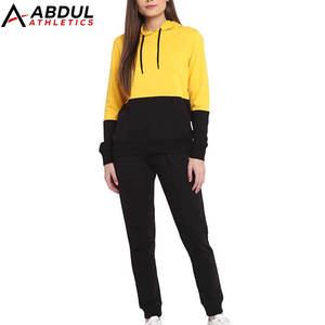Conjunto Deportivo para Mujer de Algodón con Sudadera con Capucha y Pantalones Deportivos, Casual, Cómodo, Perfecto para Actividades al Aire Libre - Product Image 1