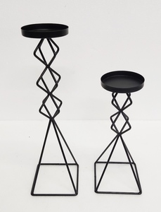 Hot Sales Metal Candle Stand With <b>White</b> Plated for Home Decoration Best Quality Aluminum Candle Holder - Product Image 6