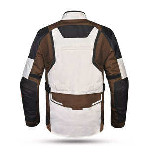Veste de moto réfléchissante pour une meilleure visibilité nocturne Moto Touring Cordura Textile imperméable Veste 3 couches - Product Image 6