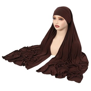 Bonnet chapeau écharpe ensembles motif de dessin animé respirant Polyester/coton personnalisable islamique femmes hiver chapeaux 1pc - Product Image 3