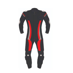 Restez confortable pendant les longues balades en portant un combinaison de motocross en cuir deux pièces, faites de chaque balade un moment mémorable avec un combinaison de moto en cuir. - Product Image 2