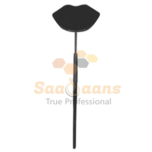 Espejo de pestañas de acero inoxidable de alta calidad personalizado color negro con el último diseño nuevo espejo de maquillaje - Product Image 1