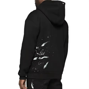 2025 Ronpex International Fashion Sport Winter Men's 100% Cotton Breathable & Lightweight Drawstring Closure <b>Hip</b> Hop Tracksuit - Product Image 3