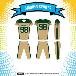 Sarama sports-uniforme de fútbol americano, camiseta de rugby personalizada, hecha en paquistaní - Product Image 5