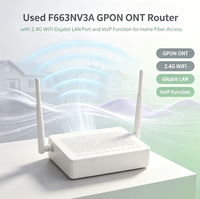 Routeur GPON ONT F663NV3A d'occasion avec WiFi 2.4G, port LAN Gigabit et fonction VoIP pour l'accès à la fibre optique à domicile