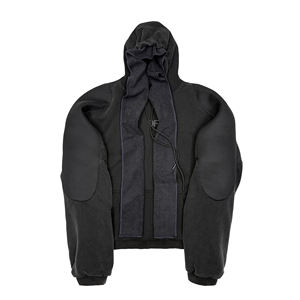 OEM Sweat à capuche unisexe en coton polaire de haute qualité 380g Pull-over Sweatshirts Logo personnalisé Design épais et solide pour l'hiver - Product Image 1