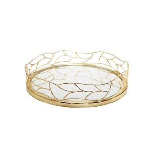 Bandeja de Metal de lujo para restaurante de alta calidad, bandejas para servir, decoración del hogar, boda, bandeja de Metal de lujo para servir, recién llegado disponible aquí - Product Image 5