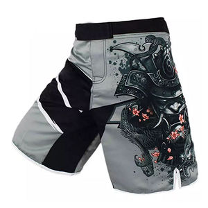 Shorts de MMA pour hommes à la vente, couleurs personnalisées, option de logo sur le devant, légers, respirants, impression par sublimation, vente en gros - Product Image 3