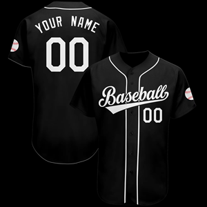 2025 été formation hommes et femmes uniformes de Baseball personnalisé numéro d'impression en gros équipe Match uniformes - Product Image 3
