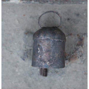 Campanas Rústicas de Metal y Hierro con Parte Superior Redondeada, 2 Campanas Artesanales - Suministro al por Mayor para Manualidades y Decoración - Product Image 4