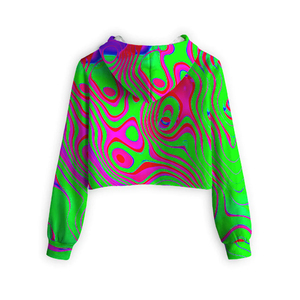 เสื้อฮู้ดครอปแขนยาวสำหรับผู้หญิง รุ่นปี 2024 ผ้าถักคุณภาพพรีเมียม ระบายอากาศได้ดี เป็นมิตรกับสิ่งแวดล้อม น้ำหนักเบา สวมใส่สบาย - Product Image 6