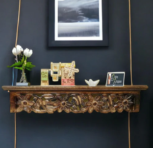 Home Decor Wall Storage Wood Shelf Floating <b>Shelves</b> New Design Wood Grain Supermarket Shelving - Product Image 3