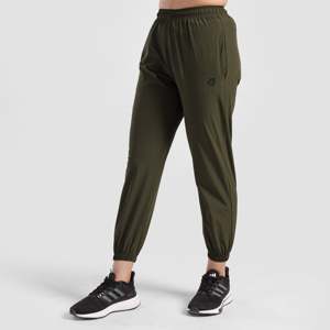 Pantalon de jogging AirFlex Olive en velours côtelé 100% coton, coupe ample, vêtements de sport, logo personnalisable, taille haute, taille XL, motif hiver - Product Image 3