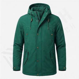 Thick <b>Summer</b> Parka Coaches <b>Jacket</b> <b>Men's</b> <b>Lightweight</b> Coat Breathable Windbreaker Outdoor Apparel Casual Stylish Outerwear Fit - Product Image 1