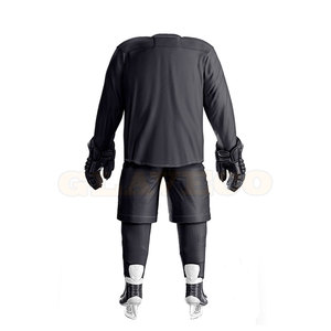 Pakistan Manufactured Solid Color Breathable Ice Hockey Uniform 100% Polyester Eco-Friendly Unisex Adult OEM Service Low Price - Product Image 3