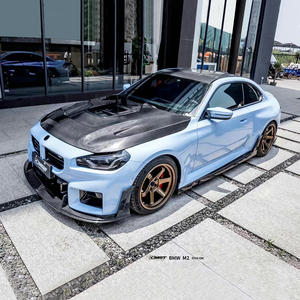 Capó de fibra de carbono Runde para <span class=keywords><strong>BMW</strong></span> M2 G87 2023 + <span class=keywords><strong>M240</strong></span>, Kit de carrocería de estilo CMST mejorado, cubierta de válvula de motor delantero, rendimiento de piezas de automóvil - Product Image 5