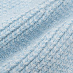 Gorro de calavera de punto de invierno para exteriores, gorro con puños acanalados con estilo suave de doble tono para un aspecto cálido a la moda - Product Image 3