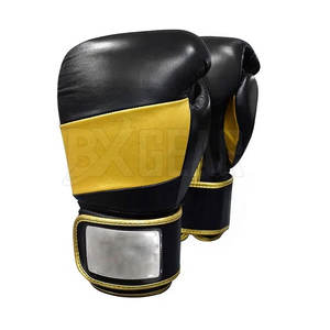 Guantes de boxeo de cuero de nuevo diseño para artes marciales y entrenamiento de boxeo con cierre ajustable para un ajuste seguro - Product Image 3