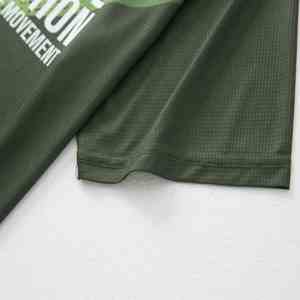 Alta calidad logotipo personalizado serigrafía poliéster secado rápido elástico sublimación deporte Fitness correr camiseta - Product Image 3