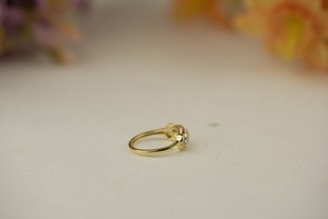 Premium 0.27Ct Lab Grown Diamond Ring Corte redondo VS1 IGI SGL Certificado Oro Rosa Oro Plata Compromiso Proveedor de joyería de boda - Product Image 3