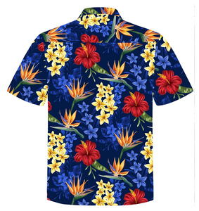 New Arrival Mens Wholesale Hawaiian <b>Shirts</b> Casual All Over Print <b>Button</b> up <b>Shirt</b> - Product Image 2