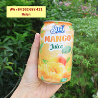 330Ml Ingeblikt Vruchtensap Vietnamees Vers Sap Mango Smaak Oem Gemengd Fruit Van Hoge Kwaliteit Drank | Wa + 84 362 688 431