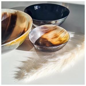 Bols en corne de buffle sur mesure pour la maison et la cuisine, bol à collation en corne, logo personnalisé, qualité supérieure - Product Image 5