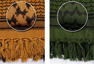 Bufanda del desierto Shemagh 100% algodón patrón árabe Keffiyeh - Product Image 6