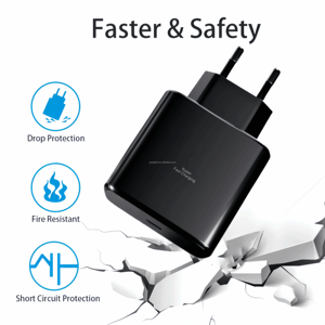 Cargadores de carga súper rápida <span class=keywords><strong>Samsung</strong></span> de <span class=keywords><strong>45</strong></span> vatios Juego de cables de cargador de teléfono de <span class=keywords><strong>45</strong></span> <span class=keywords><strong>W</strong></span> para cargador <span class=keywords><strong>Samsung</strong></span> s23 ultra - Product Image 3